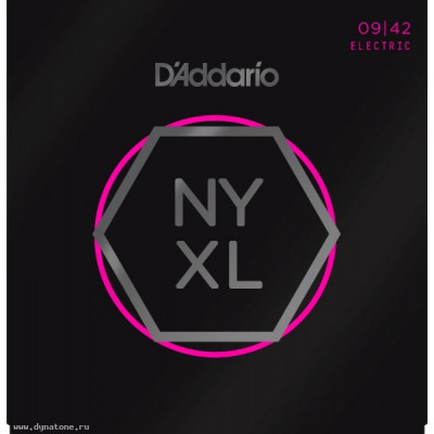 Третье революционное поколение струн для электрогитары от D'Addario - NYXL